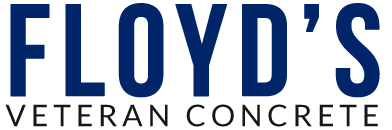 floyd's veteran contcrete logo